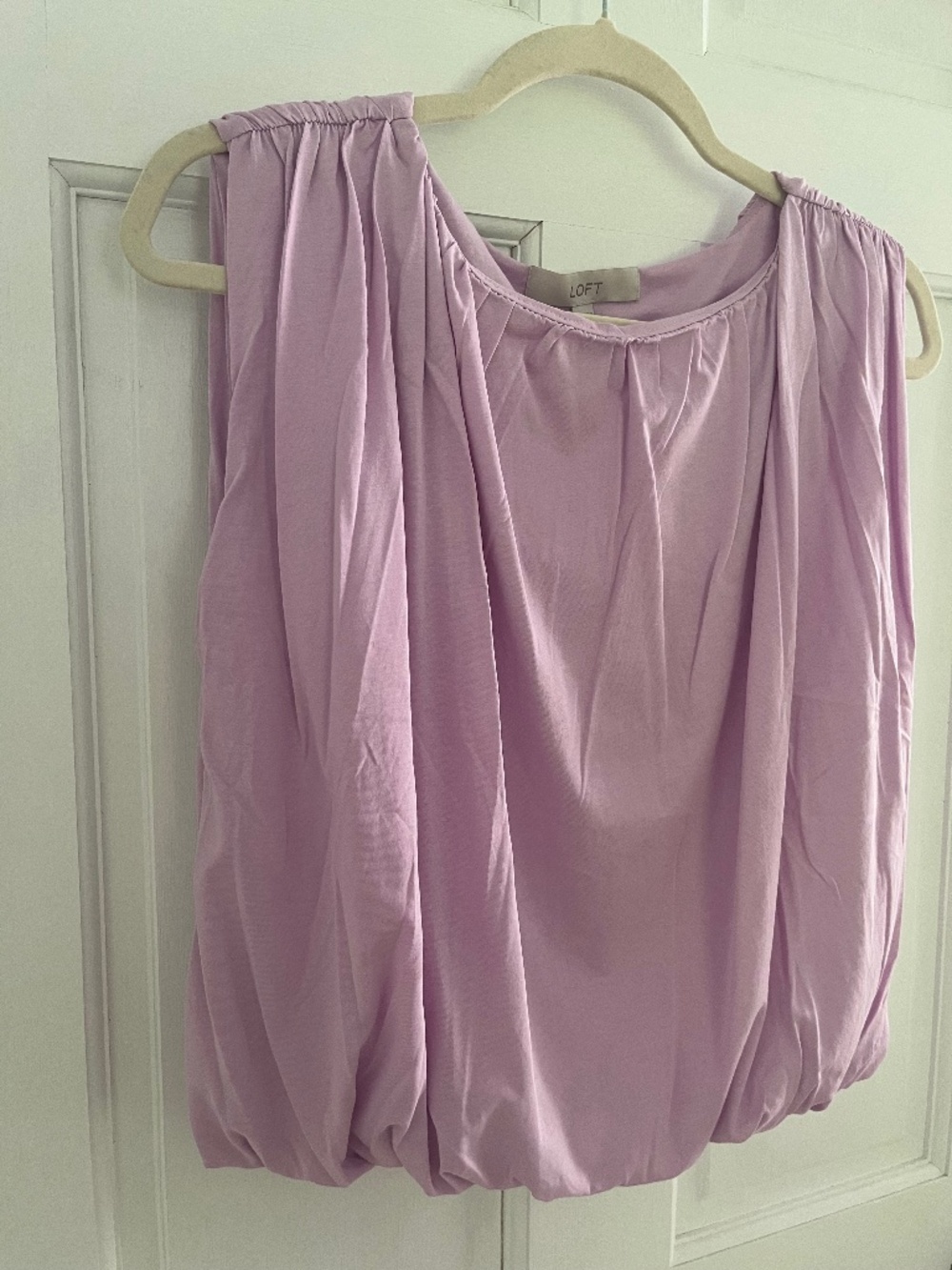 LOFT Lilac purple sleeveless top medium